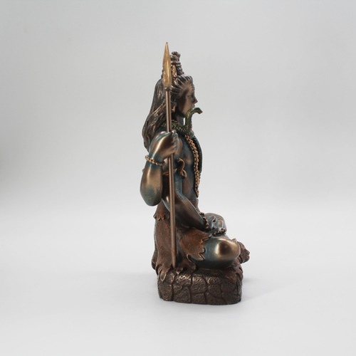 Shiva Padmasana Resin Material idol, Shiv Murti, Sitting Shiva Idol,